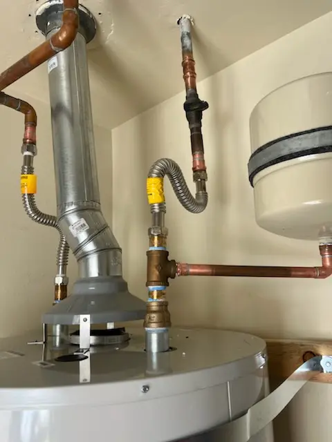 Water heater installation and plumbing repair in Moorpark
