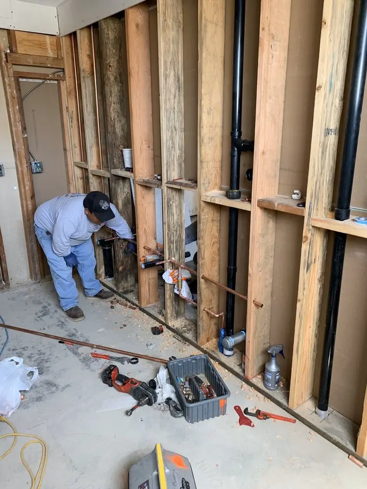 Commercial rough-in plumbing for Gas Line Repair in Moorpark